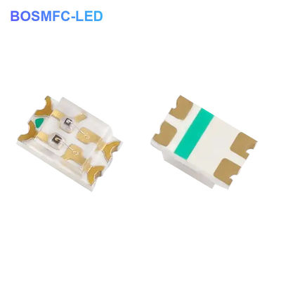 アンチステティックバイカラー0805 SMD LEDチップ 2012 深赤 660nm&amp;黄色光