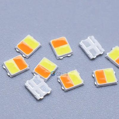 2835 二色 LED SMD 3.75x2.8x0.65mm 冷たい白と暖かい白 LEDライトチップ