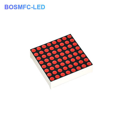 64x64x7.5mm 8x8ドットマトリックスディスプレイ,赤ライトLEDマトリックススクリーン