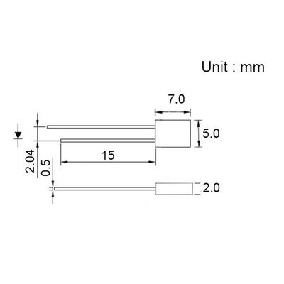 2*5*7mmThrough Hole LEDダイオード 多用途 インディケーターライト