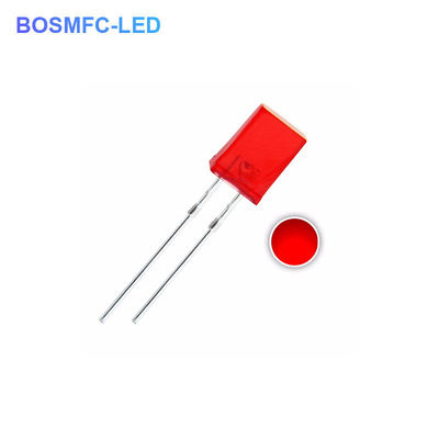 1.8V-2.4V LED 赤透孔LED 2x5x7mm 室内照明 LEDダイオード