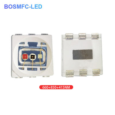 1.5W 5050 SMD LEDチップ 660nm+850nm+415nm LED医療化粧品 痛みを和らげる