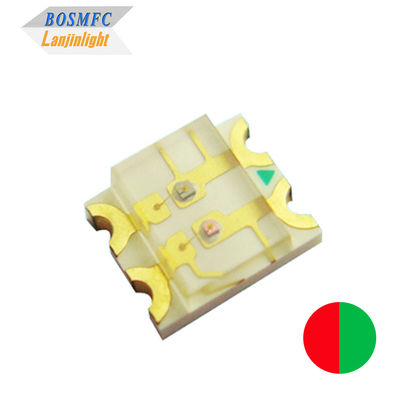 3228 表面マウント バイ カラー 1206 SMD LED 赤と緑 20mA