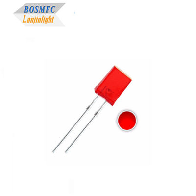 1.8V-2.4V LED 赤透孔LED 2x5x7mm 室内照明 LEDダイオード