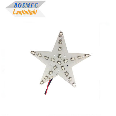 スターPCB多層LED回路板,LED付きFR4アルミニウムPCBAボードをカスタマイズします