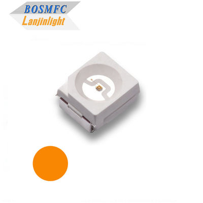 耐久性PLCC2 3528 SMD LED 明るいオレンジ 605nm 多目的LEDダイオード