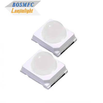0.2w 60mA 高明るさ 20,000mcd グリーン 2835 SMD LED 30度ドームレンズダイオード 交通灯用