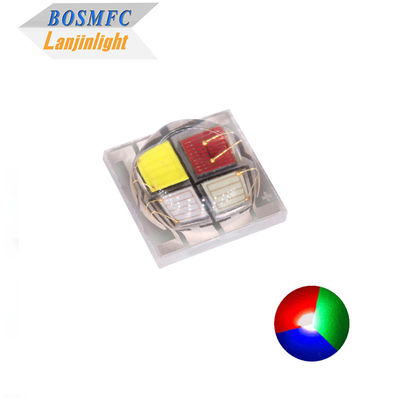 高性能5050 RGBW SMD LED 陶磁基付き 4*1W &amp; 4*3W コンフィギュレーション 6000K 白光