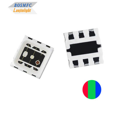 1.5W 5050 RGB LEDドームレンズ 高性能三色LEDチップ 3 * 0.5W