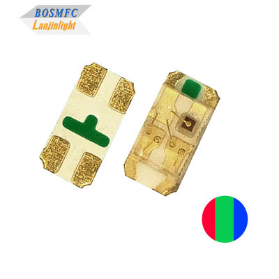 0603 RGB LED サナンチップ 1608 SMD 三色 (赤,緑,青)