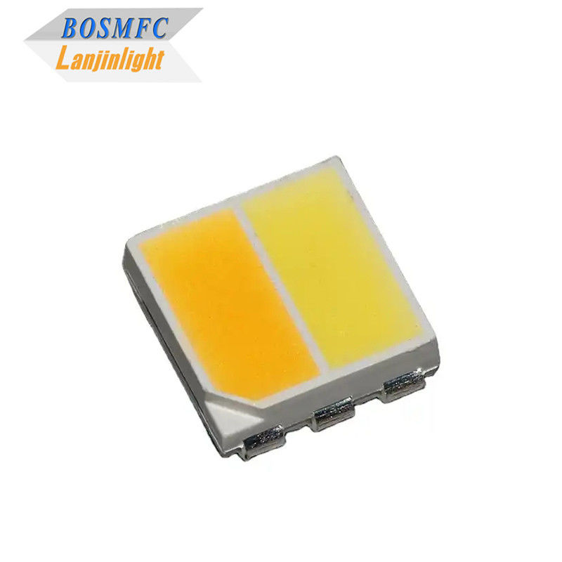 0.2W バイカラー 5050 SMD LED ホットホワイト&amp;クールホワイト/自然ホワイト