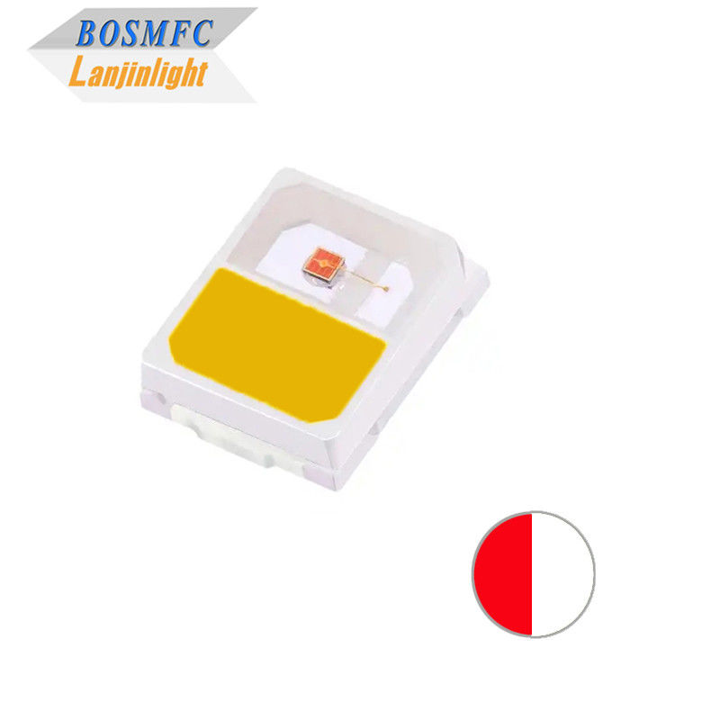 安定 0.2W 2835 SMD LED 双色 赤&amp;暖白 CCT2700-3200K アンチ静的明るい LED チップ