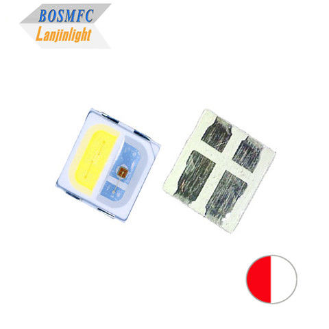 2w バイカラー SMD LED 3030 赤&amp;白 カラー CCT 3000K 6000K ライト