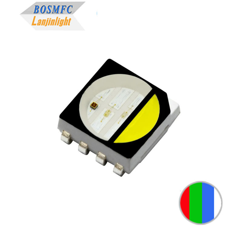 5050 RGBW LEDダイオード 5054 多色 LED ストライプのための柔軟な RGB SMD LED テープ