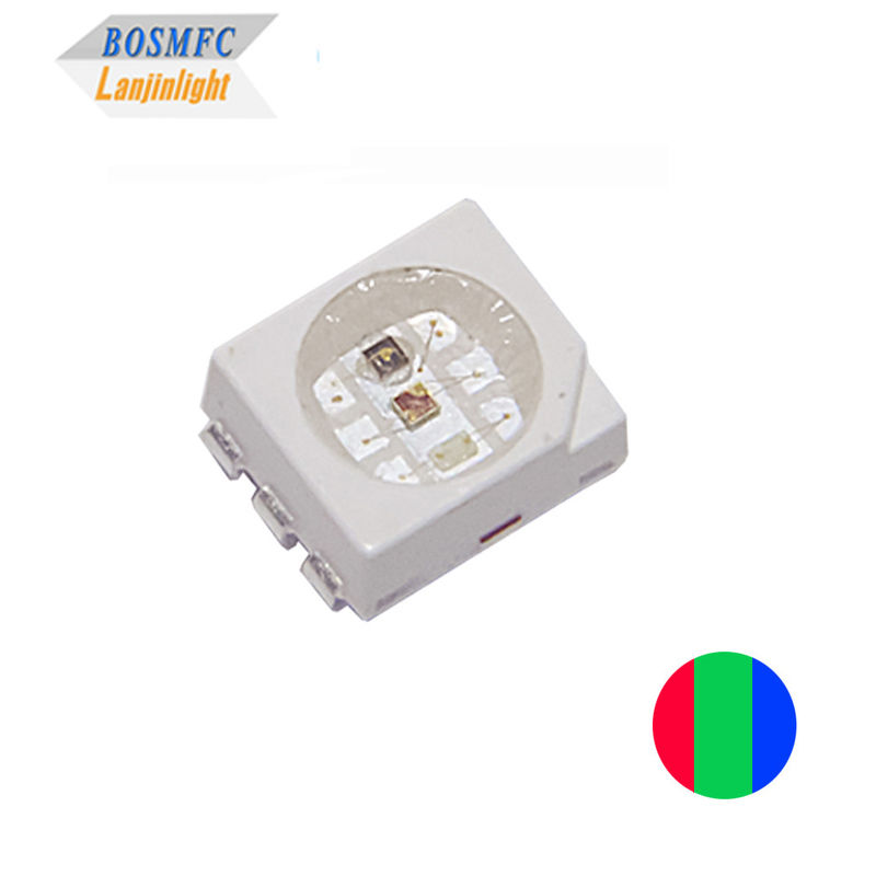 2835 SMD LED RGB 反静的 0.6W 三色 LED スマートホームライト