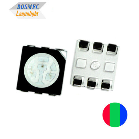 5050 RGB SMD LED 表面マウントデバイスパッケージ