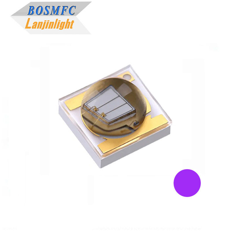 3W 3535 表面マウント UV LED チップ 高性能 UVA UVC 365nm 紫外線固化用