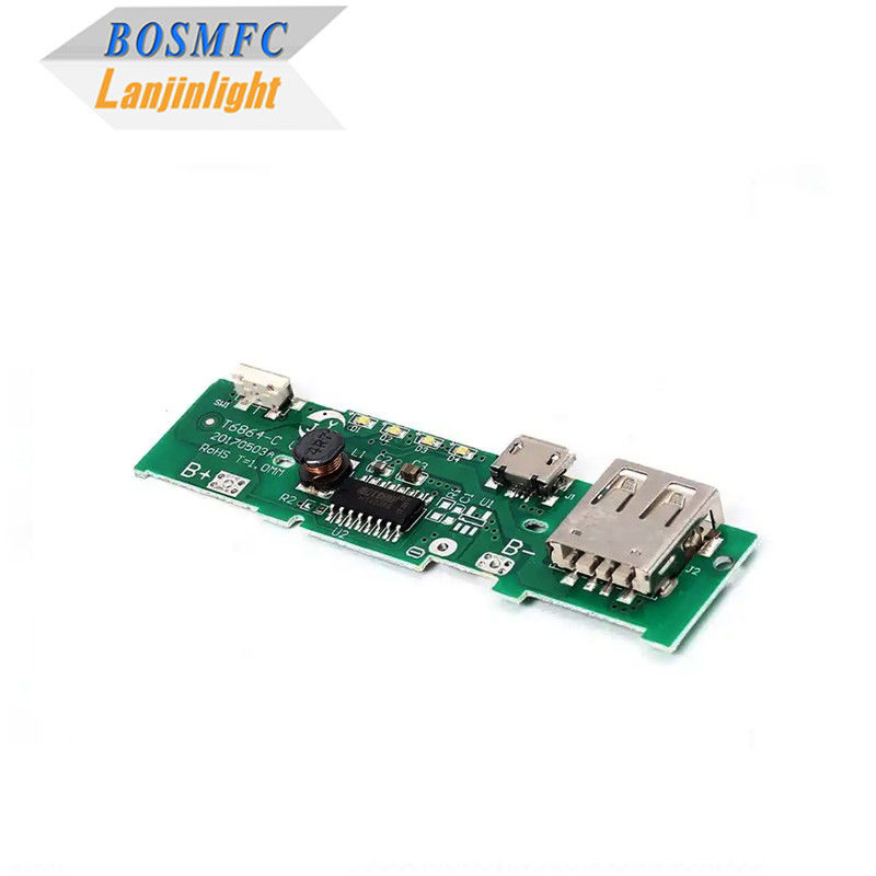 実用的な 1206 SMD LED PCBA モジュール モバイル電話充電電源バンクモジュールPCBのための長方形