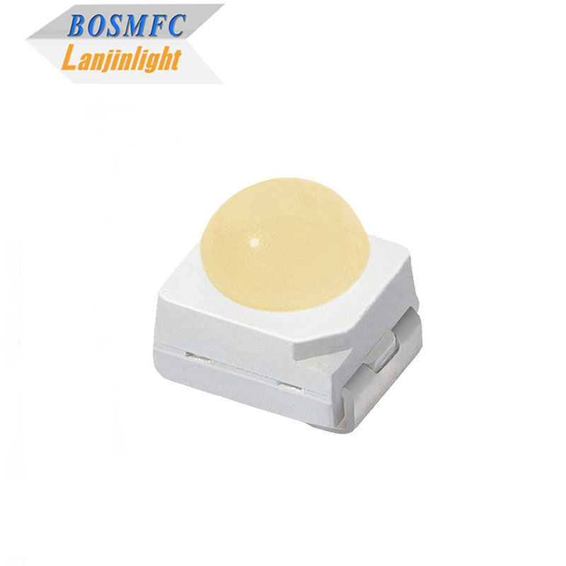 0.06W 耐久性 LED ダイオードチップ ドームレンズ 3528 SMD LED 冷たい 白い 暖かい 白い LED チップ