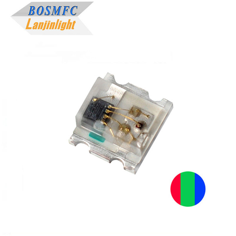 12mA 0807 RGB LED 内蔵IC 5v アンチステティック 0805 多色 LED SMD