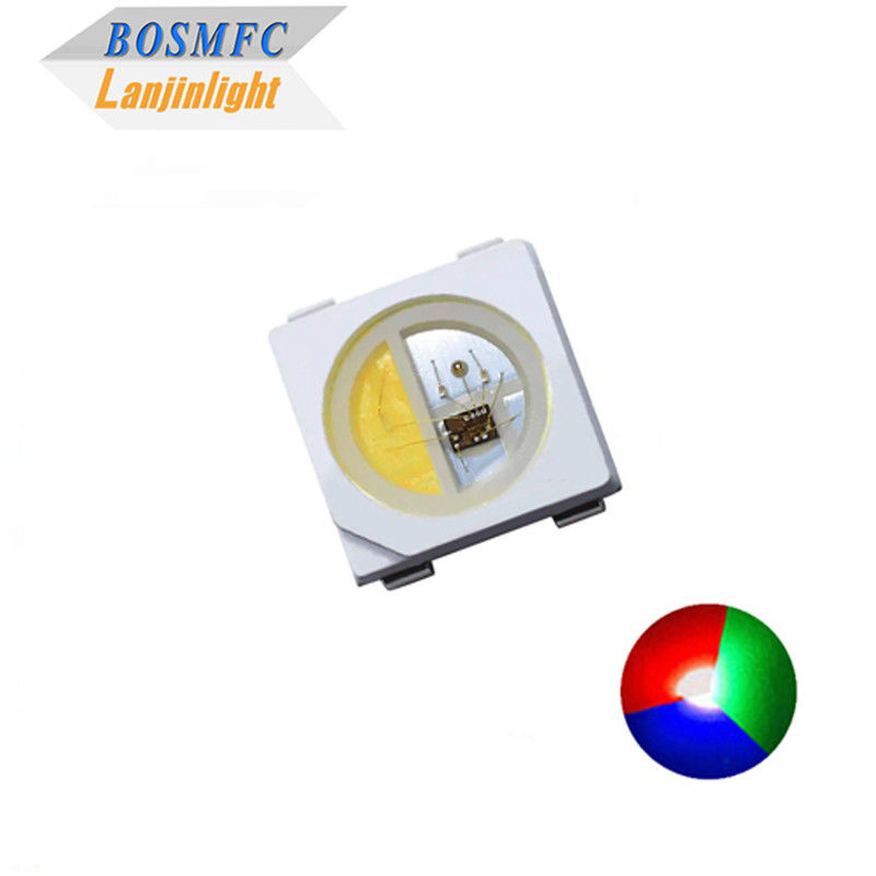 プログラム可能な5VIC駆動SMD 5050 RGBW LEDチップ 4 In 1 IC SK6812のための実用