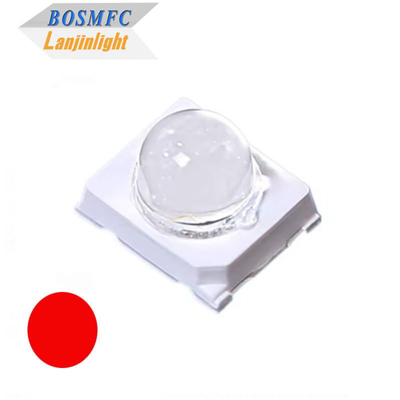 0.2W 0.5W 2835 SMD LEDチップドームレンズ 15 30 60 90度,夕食明るさ 10000mcd 交通標識のために