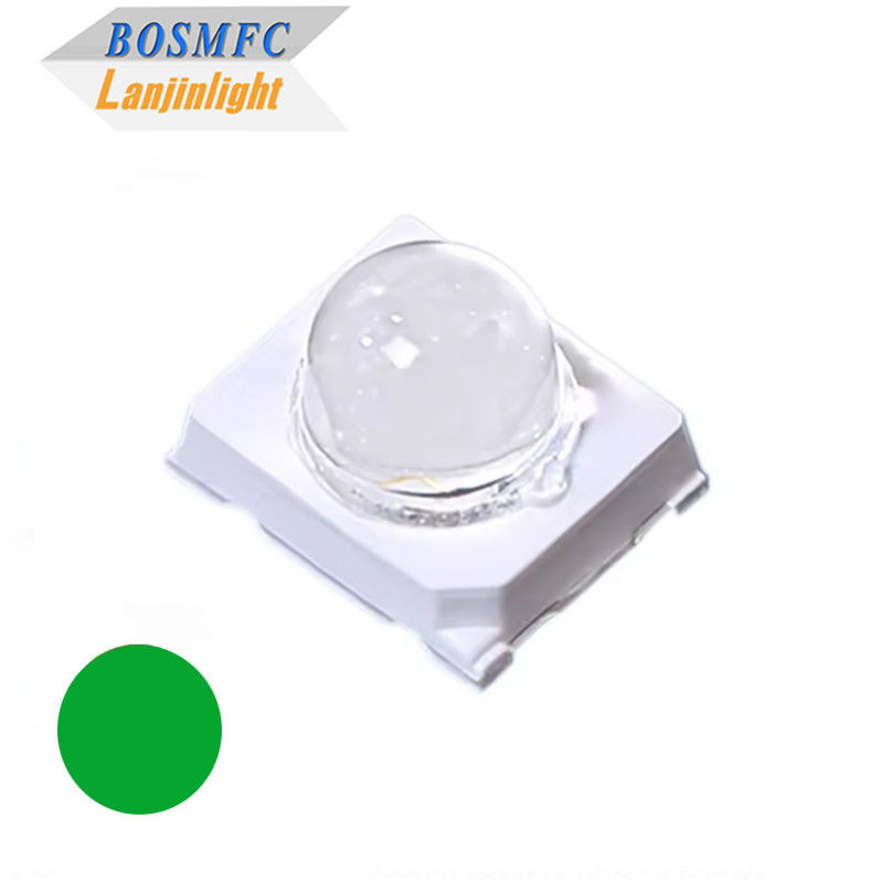 0.2w 60mA 高明るさ 20,000mcd グリーン 2835 SMD LED 30度ドームレンズダイオード 交通灯用