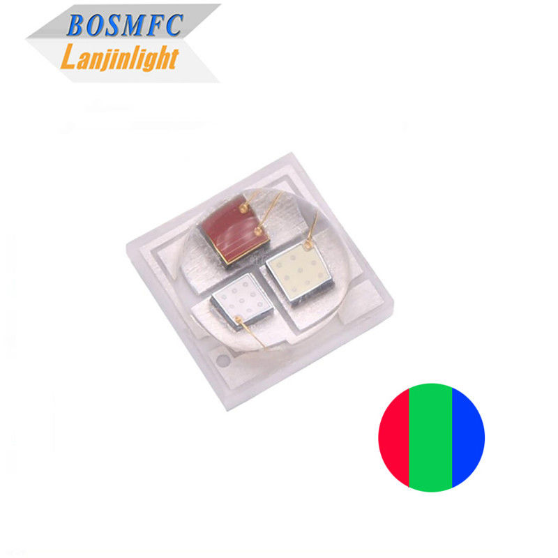 3W 3535 RGB LED 120度ドームレンズ 3 In 1 フルカラーセラミック 高性能SMD LED 工場販売