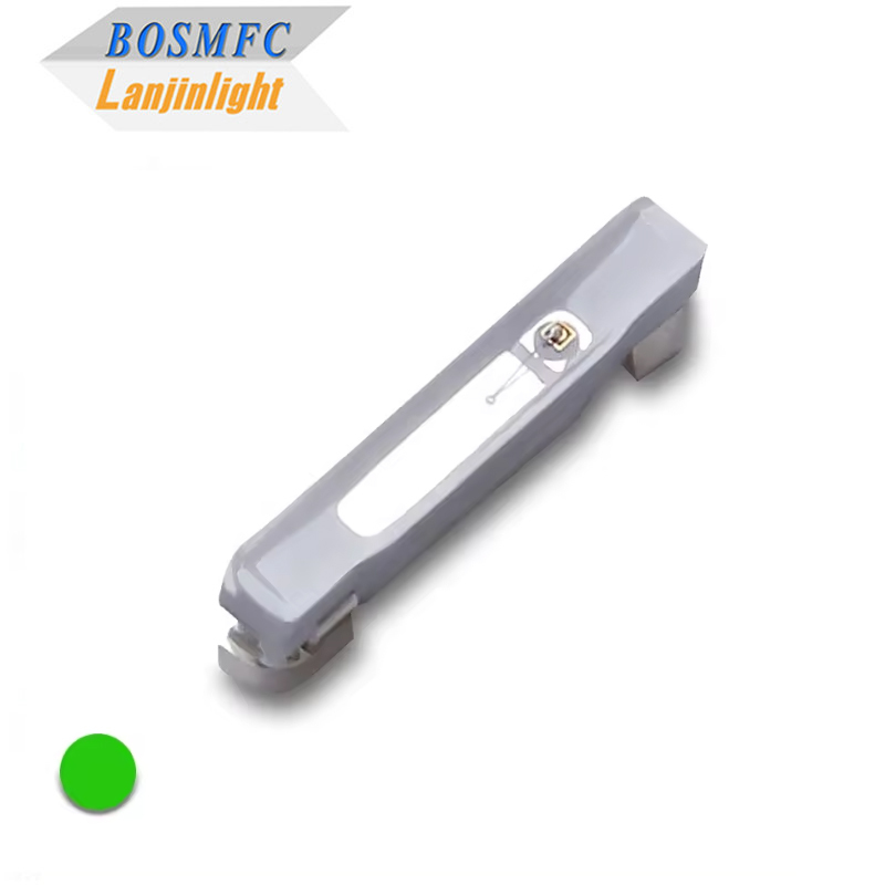 側面図020 SMD LED 緑色 高輝度 LED ダイオード 照明 放熱 LED インジケーターランプビーズ用