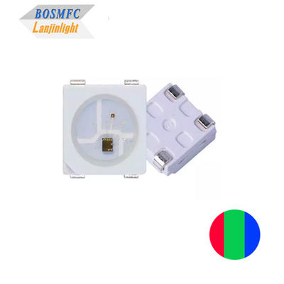 IC内蔵 4ピン スマート 5v SMD 5050 RGB SMD LED ws2813 Ws2812 PLCC4 三色チップ Led For Led ディスプレイ画面