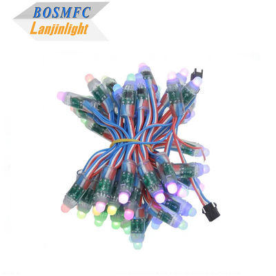 工場 フルカラー プログラム可能 DC5V WS2811 RGB ピクセルライト ストリング 防水 IP68 9mm 12mm LED ストリング