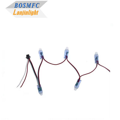 RGBフルカラー ピクセル 防水 WS2811 ピクセル デジタル アドレス可能な LED 球体 ストリングライト 12mm DC 5V