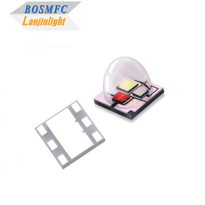 9W 高功率LED 5050 RGB LED 60度ドームレンズSMDダイオード 屋外ステージライト