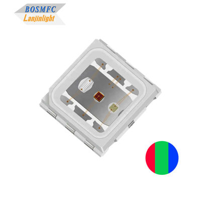 1.5W 5050 RGB LEDドームレンズ 高性能三色LEDチップ 3 * 0.5W